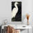 Heron On Black I-628270941