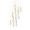 Hibiscus 13 Light Crystal LED Multi-Light Pendant