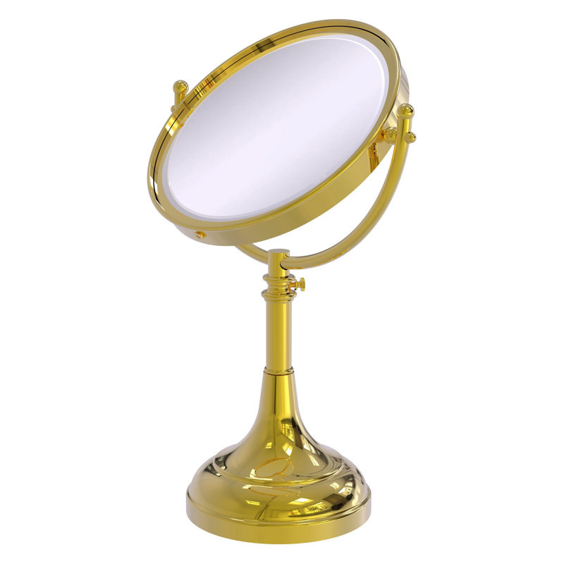 Miroir de table Beresford, 3X, Laiton poli