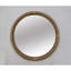 Miroir rond en rotin 31,9 po