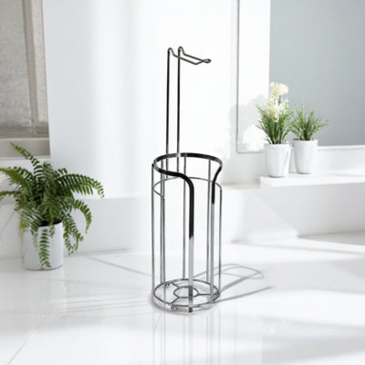 Dante Free Standing Toilet Paper Holder