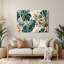 Art mural hawaïen en botanique simplifié beige-780353459