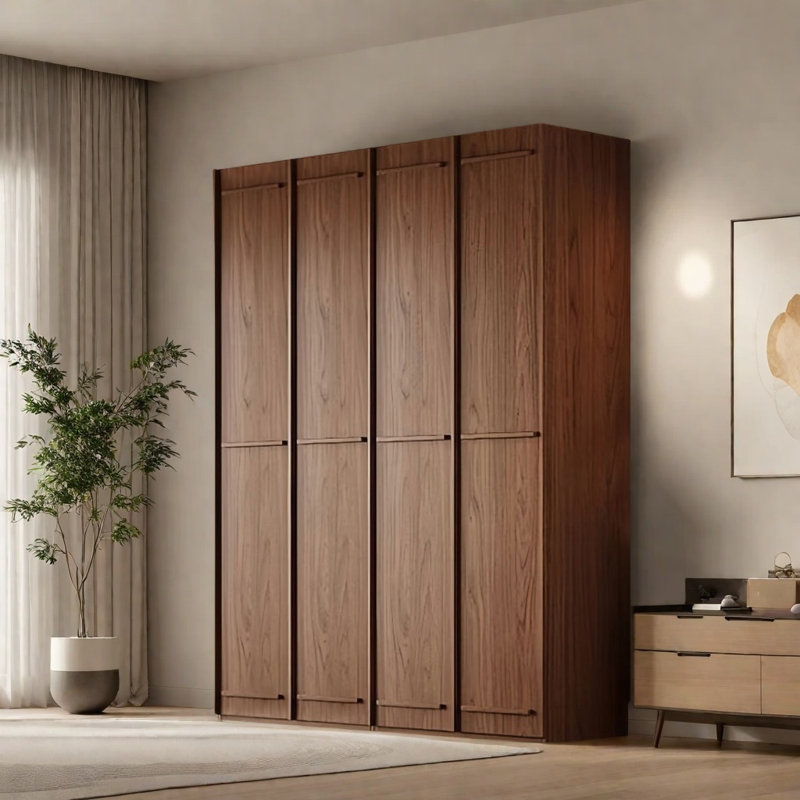 Garde-robe minimaliste classique rétro, H 94,49 po x l 62,99 po x P 23,62 po