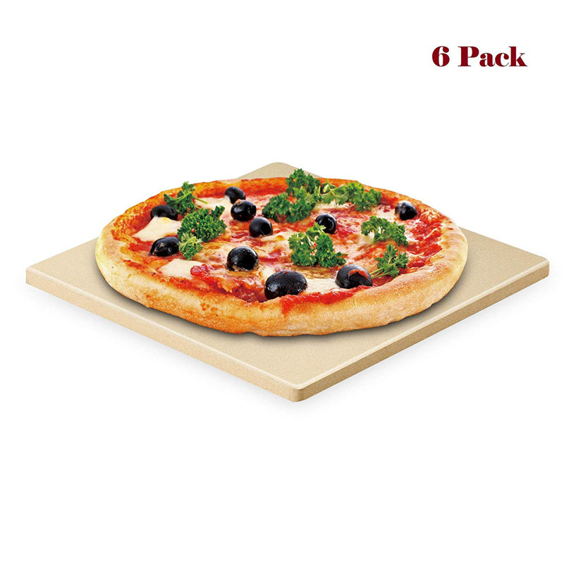 Cook N Home Cordierite 7.5 in. Pizza Stone