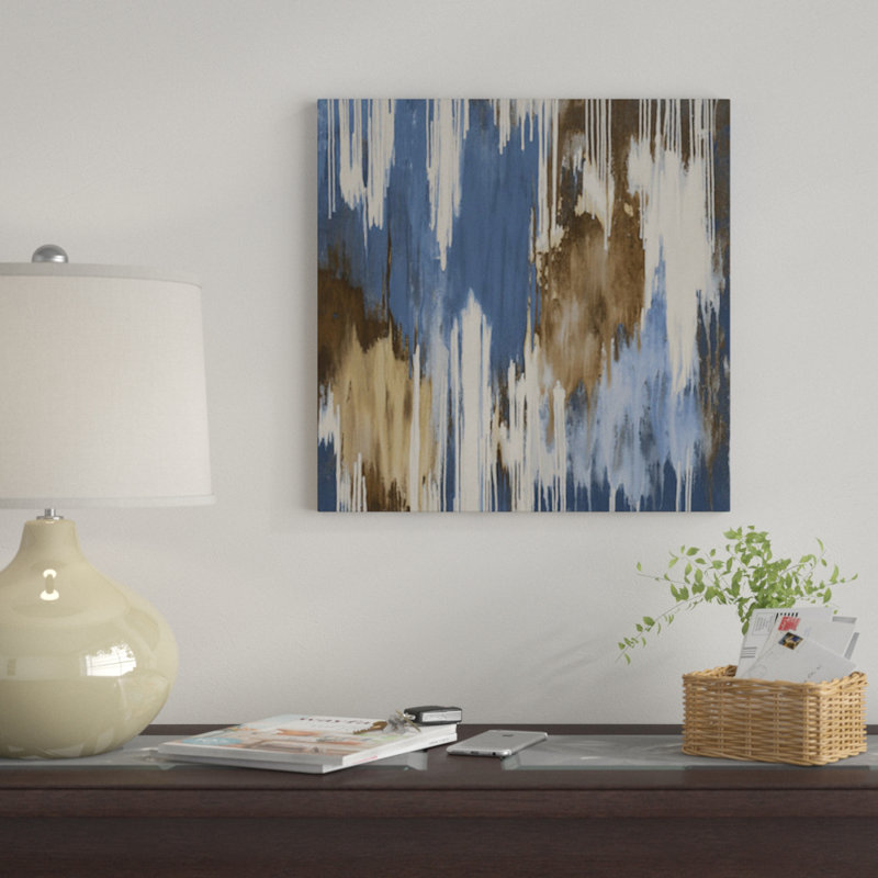 « flamme », reproduction sur toile, H 18 po x l 18 po x P 1,5 po, Pas de tapis, Toile tendue