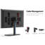 Support de table Hemington noir pouvant supporter jusqu'à 88 lb
