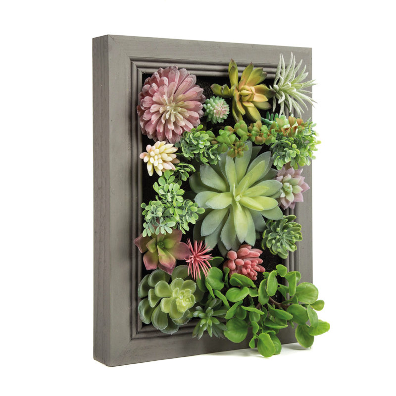 15.8 " H Faux Succulent