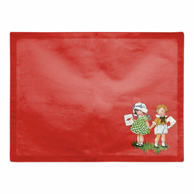 Elmajian Polyester No Pattern Rectangle Placemat