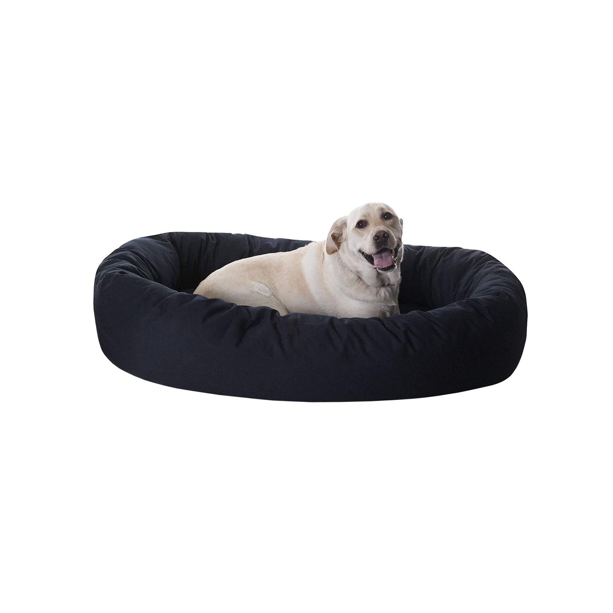 Pet Bed, Gray, Small (19" W x 24" D x 7" H)