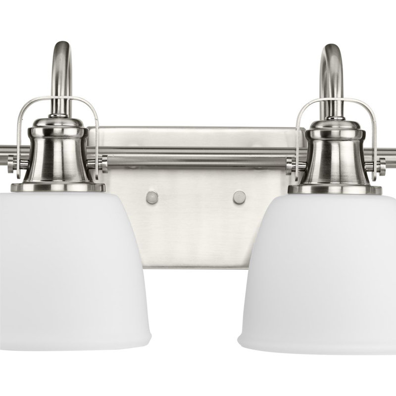 4 - Light Dimmable Vanity Light, Brushed Nickel