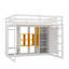 Lit mezzanine en bois avec armoire intégrée, tablettes, armoire et escalier-662164131-662164134