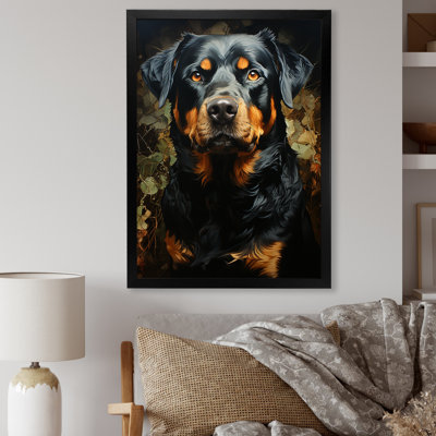 Rottweiler Resilience I sur toile
