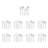 HENCKELS Rapture 45-Piece Flatware Set