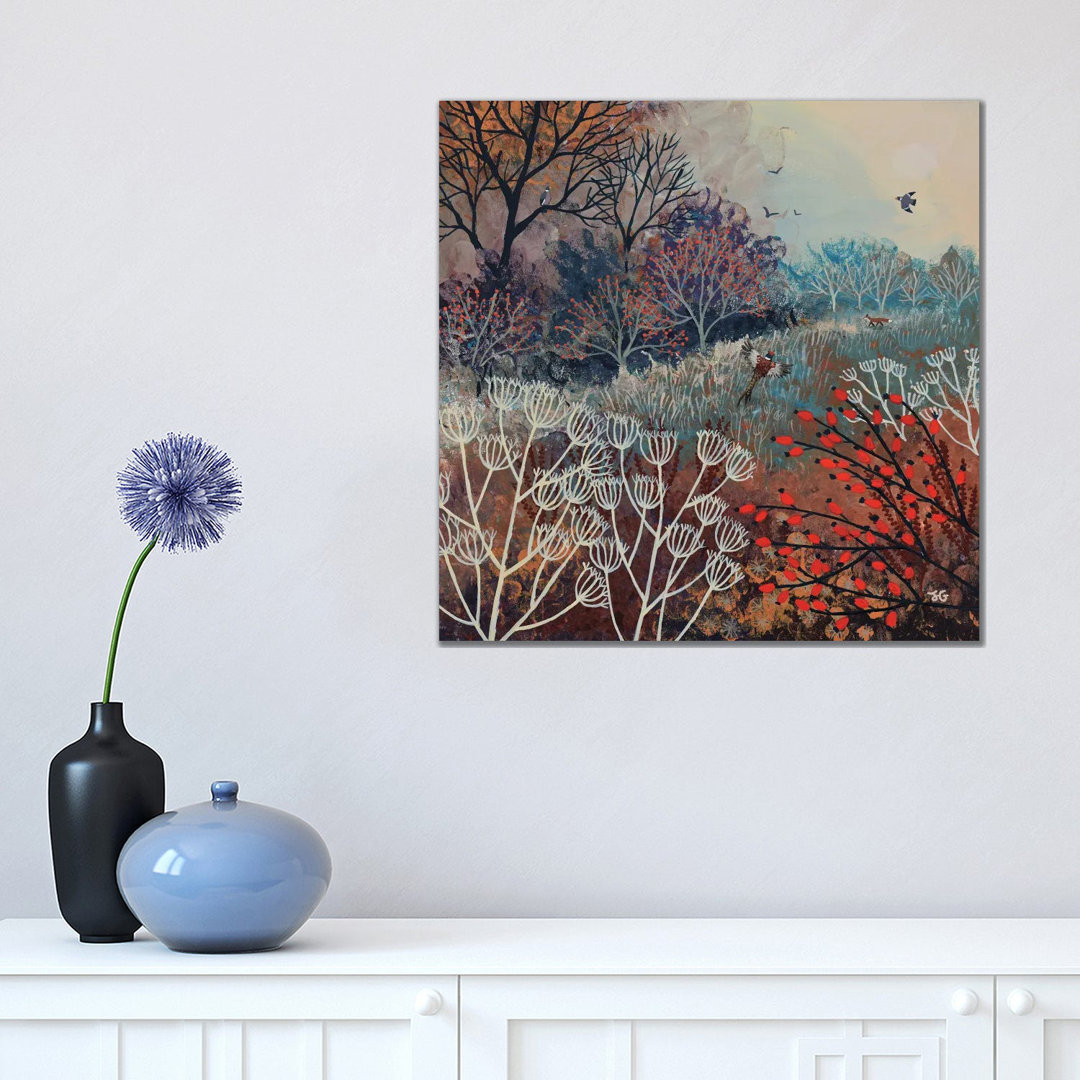 Autumn Flight by Jo Grundy - Wrapped Canvas Gallery-Wrapped Canvas Giclée