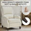 Fauteuil inclinable manuel rembourré de 30,3 po de largeur pour salon-213214301