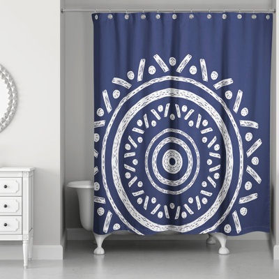 Rideau de douche simple Auviana