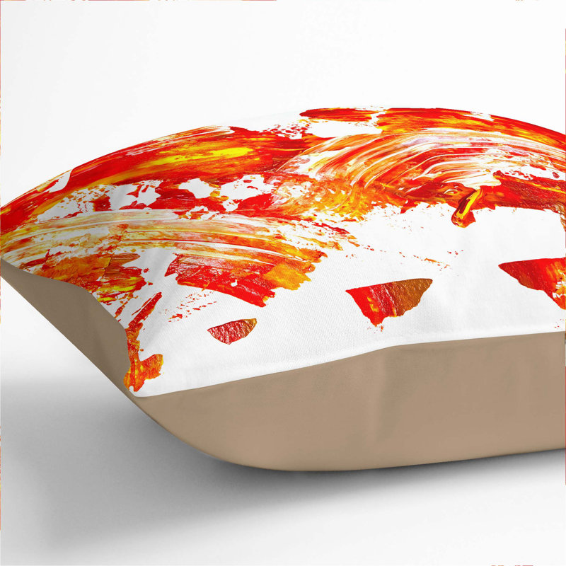 Square Throw Cushion, Stone, 40 x 40 cm