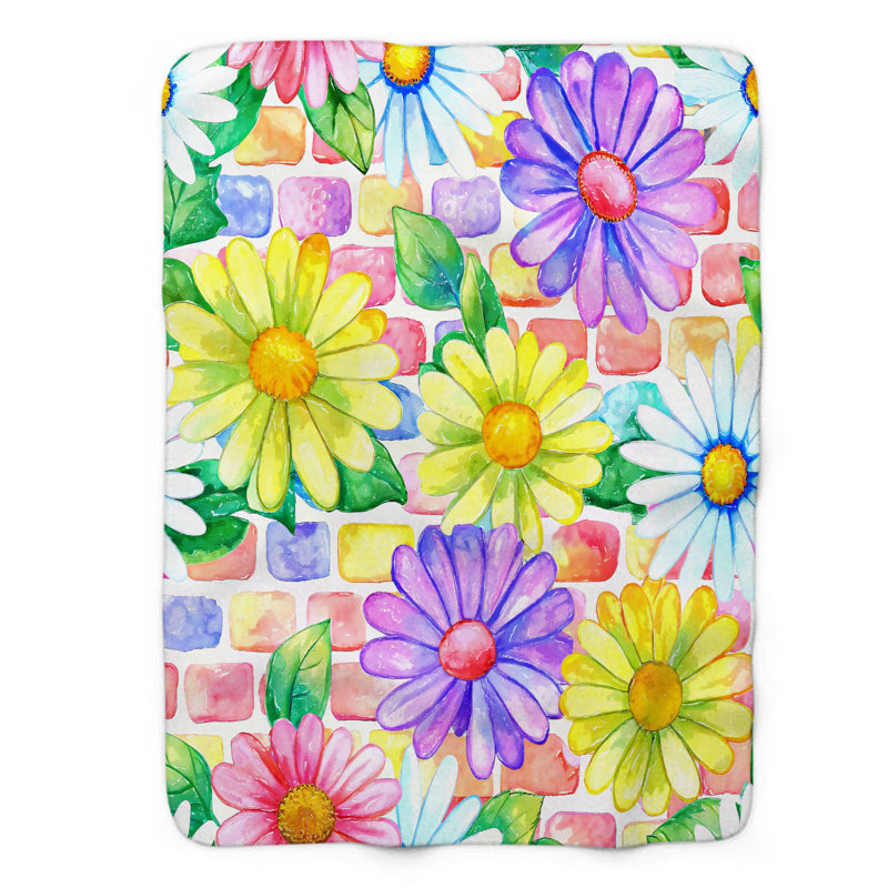 Brick Design - 1 Piece Premium Blanket, Queen