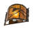 12" Wide Whispering Pines Left Wall Sconce