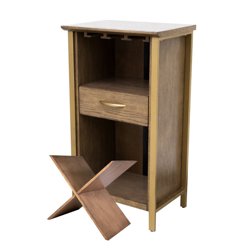 20'' Mini Bar,  Dune/Gold
