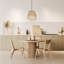 Luminaire suspendu en jute l 19 po Aaryash