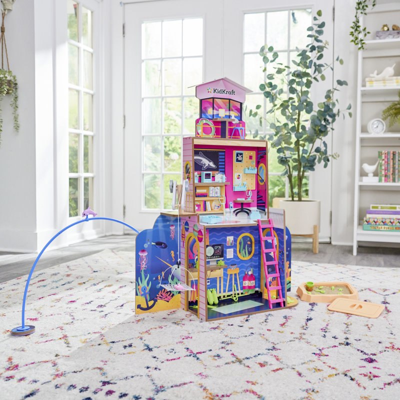 2-in-1 Beach & Rescue Center Dollhouse