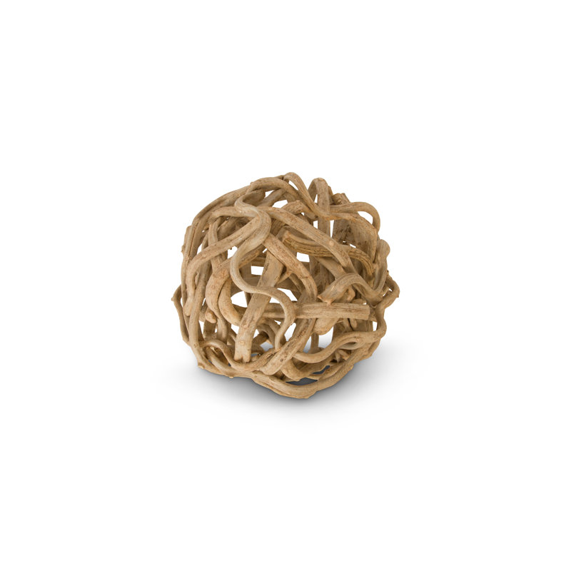 Vine Ball Sculpture, 20" H x 20" W x 20" D