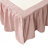 100% Linen Ruffled Bed Skirt，16 Inches Drop, Washed French Linen Dust Ruffle, OEKO-TEX STANDARD 100 Certified-89439668-89439671