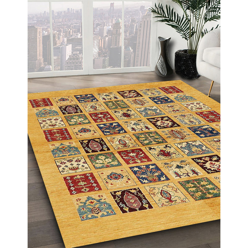 Abstract Indoor Rug, Rectangle 4' x 6'