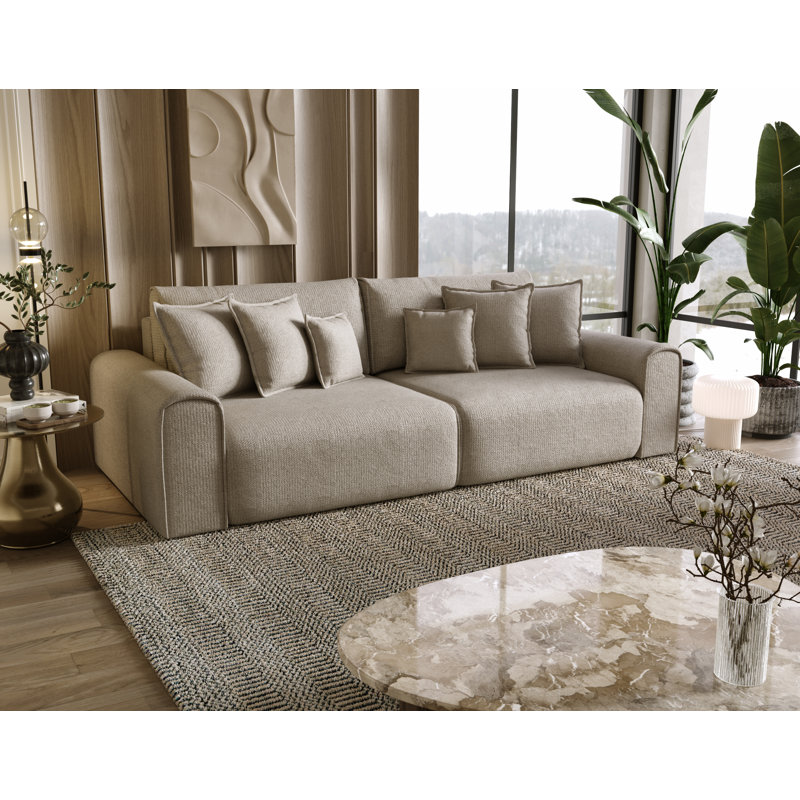 Teadra 2 Seater Sofa, Beige