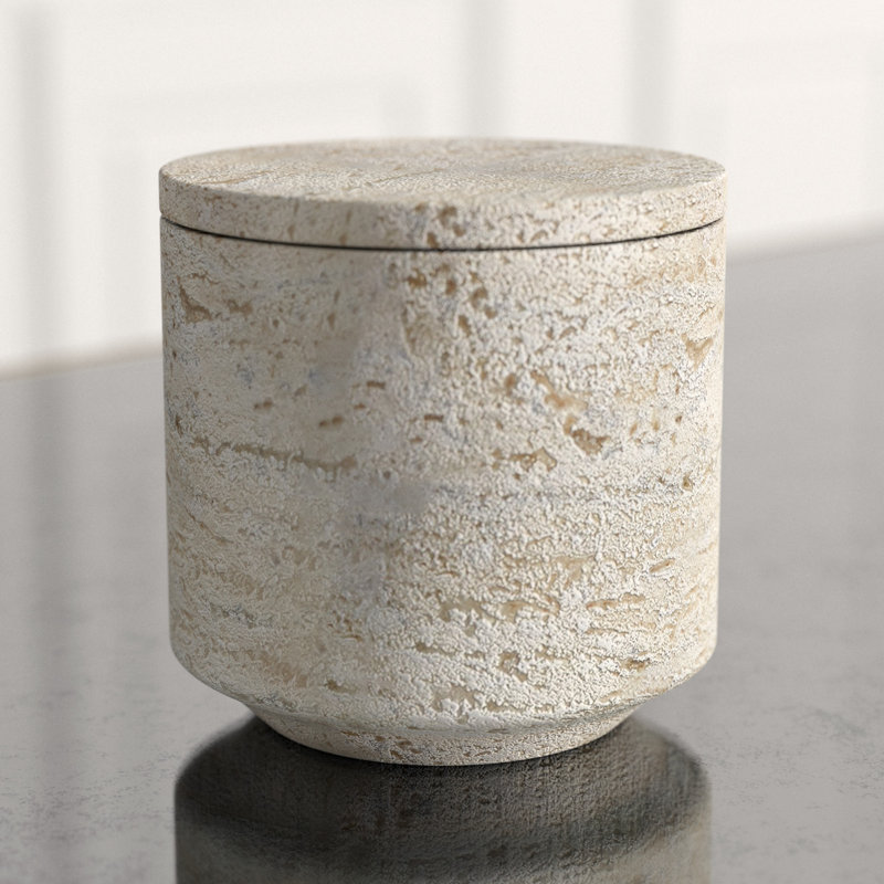 Aztec Marble Bathroom Storage Container
