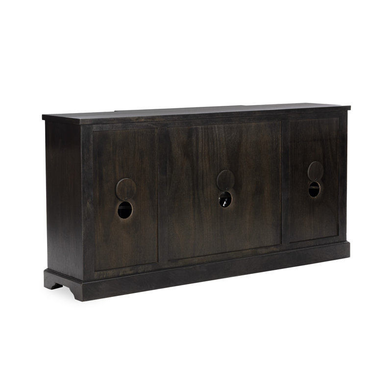 Clairabelle 72'' W Solid Wood Sideboard, Harvest Walnut