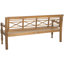 Paull Solid Wood Acacia Outdoor Bench-15376225
