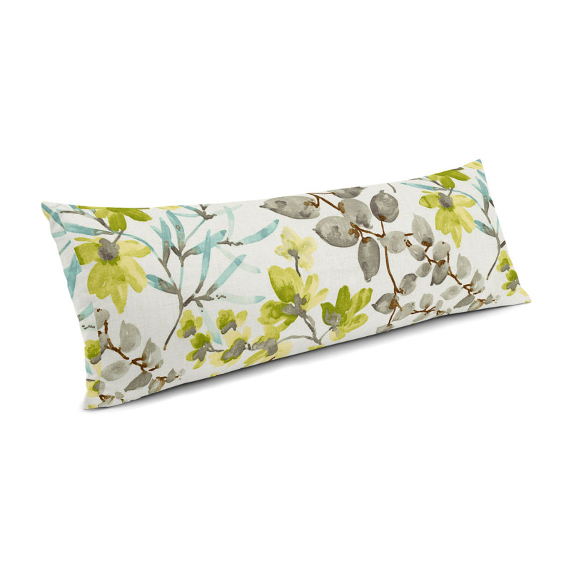 Housse et insert de coussin rectangulaire AwashInthePark, Bleu, 12 po x 24 po