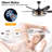 52" Modern Black Ceiling Fan With Light, 6 Fan Blades And Industrial Cage Design, Adjustable Speed For Living Room, Bedroom, Dining Room (Silent/6-Speed/Reversible/DC Motor) (Bulb Not Included)