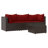 Patio Sectional Set with Cushions-182424917-182424921-157070117