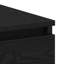 vidaXL Desk Black Oak 55.12 x 19.69 x 29.92 in Engineered Wood