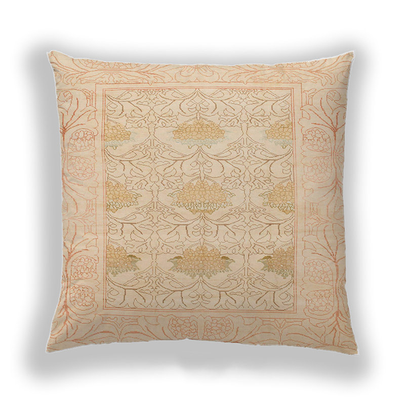 Coussin Abstract 1222, Microsuède