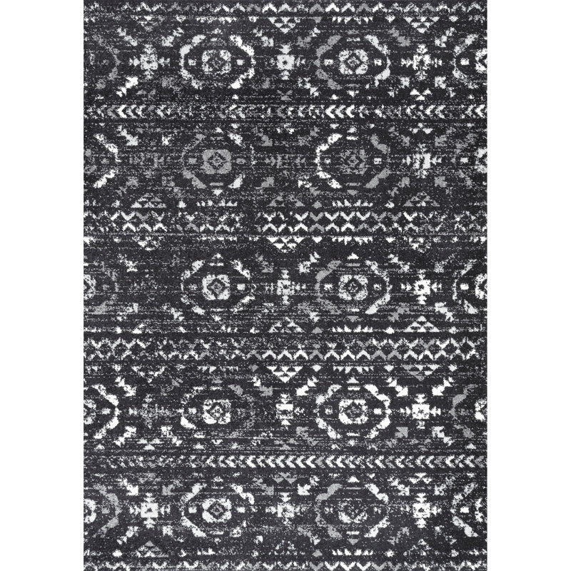 Tapis noir Rodin, Rectangle 5 pi x 8 pi