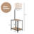 Bikari 57'' Tray Table Floor Lamp with USB