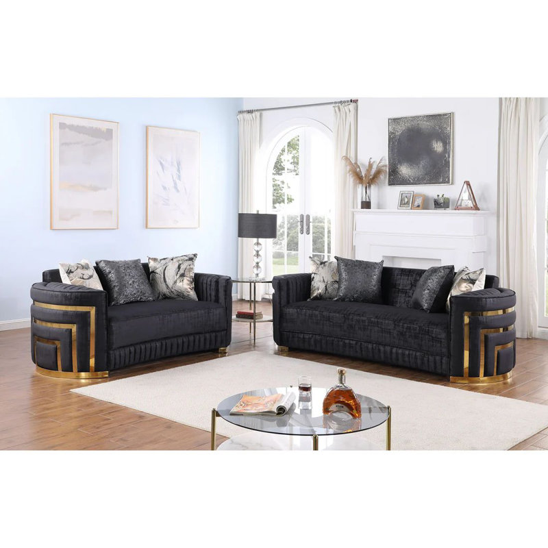 Ensemble de 2 pièces Minna - noir, Noir