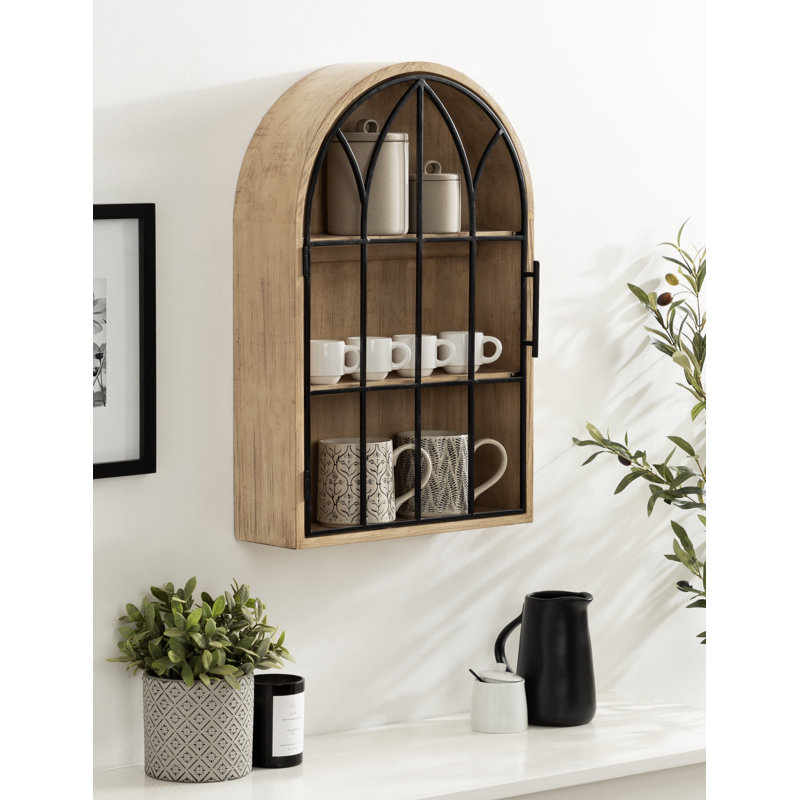 Ury Solid Wood Accent Cabinet, Natural