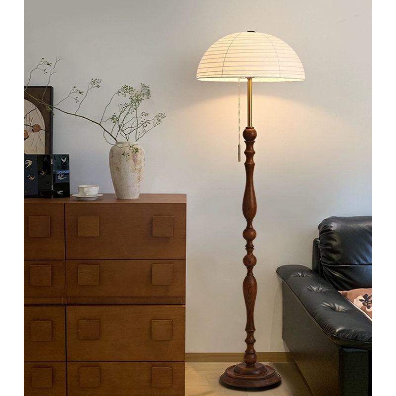 Luminaire d'appoint en dôme tourné rétro
