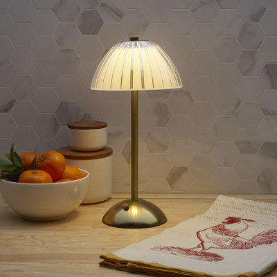 Lampe de table rechargeable à DEL Elements