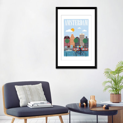 « amsterdam », impression sur toile