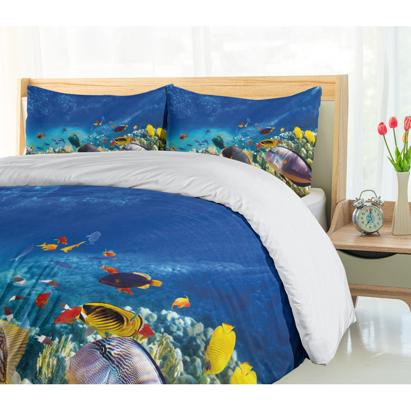 Coastal Duvet Cover, King