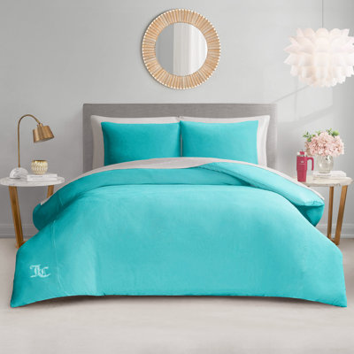 Juicy Couture Solid Velour Comforter Sets