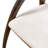 Rozella Solid Wood Curved Arm Chairs