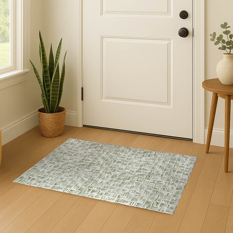 Paillasson Lash, Vert olive, L 84 po x L 60 po