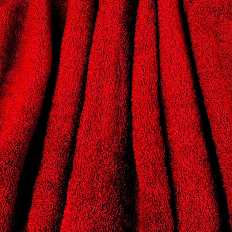 Drap de bain 100% coton Cecille, Bourgogne